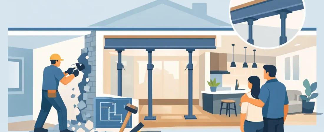 How to Remove a Load Bearing Wall Safely